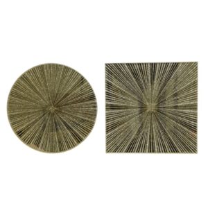 Szklana podstawka pod świece złota – elegancka dekoracja i stylowy dodatek