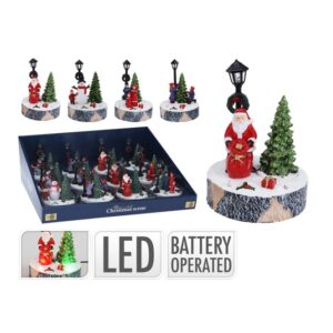 Świąteczna dekoracja LED – uniwersalna ozdoba świąteczna 13 cm