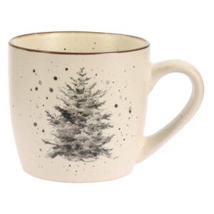 Kubek bożonarodzeniowy kamionkowy świąteczny 325 ml ozdobny prezent