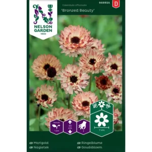 Nagietek lekarski Bronzed Beauty mieszanka – Nasiona – Nelson Garden