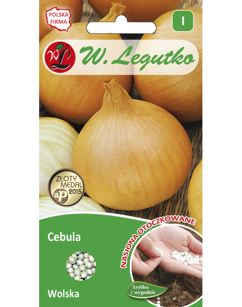 Cebula żółta Wolska nasiona 3 g W.Legutko