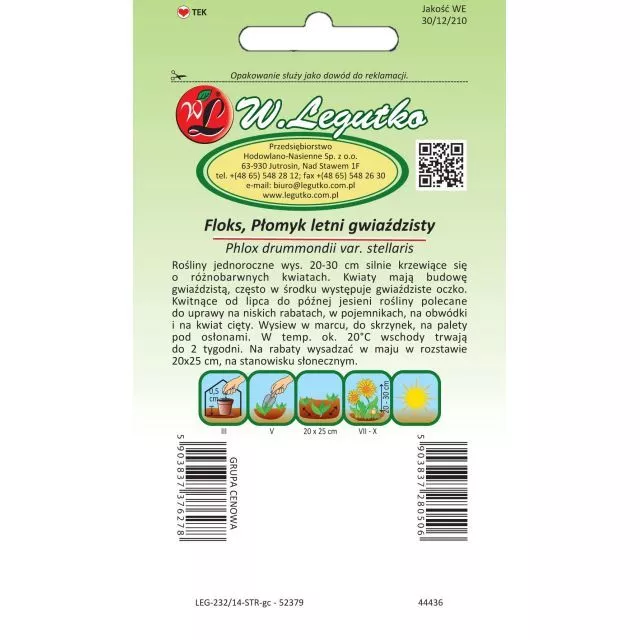 FLOKS PŁOMYK LETNI MIESZANKA LEGUTKO