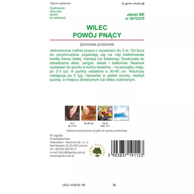 LEGUTKO WILEC POWÓJ PNĄCY MIESZANKA